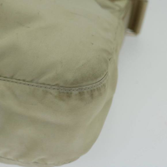 PRADA Shoulder Bag Nylon Beige Auth 65376 - Picture 10 of 16